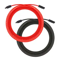 SOLIOT - Cable Solar 4mm2 Con Conector Mc4 10 Mts