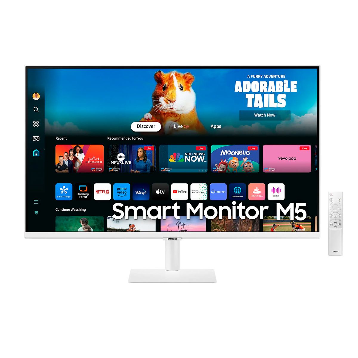 SAMSUNG - Monitor Samsung Smart TV M5 32in FHD HDR10 Bluetooth Wifi