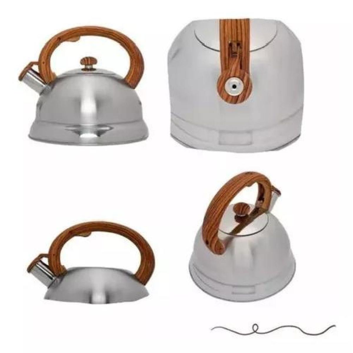 GENERICO - Hervidor De Acero De 25l Con Silvato De Mango