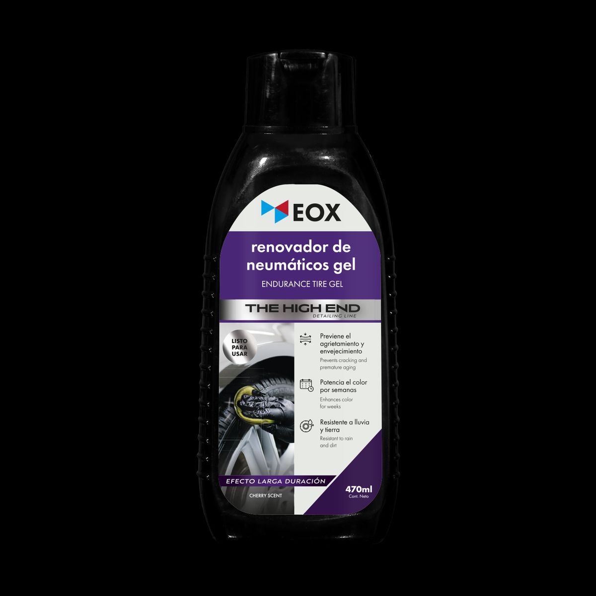 GENERICO - Renovador de Neumáticos en Gel Larga Duración EOX 470 mL