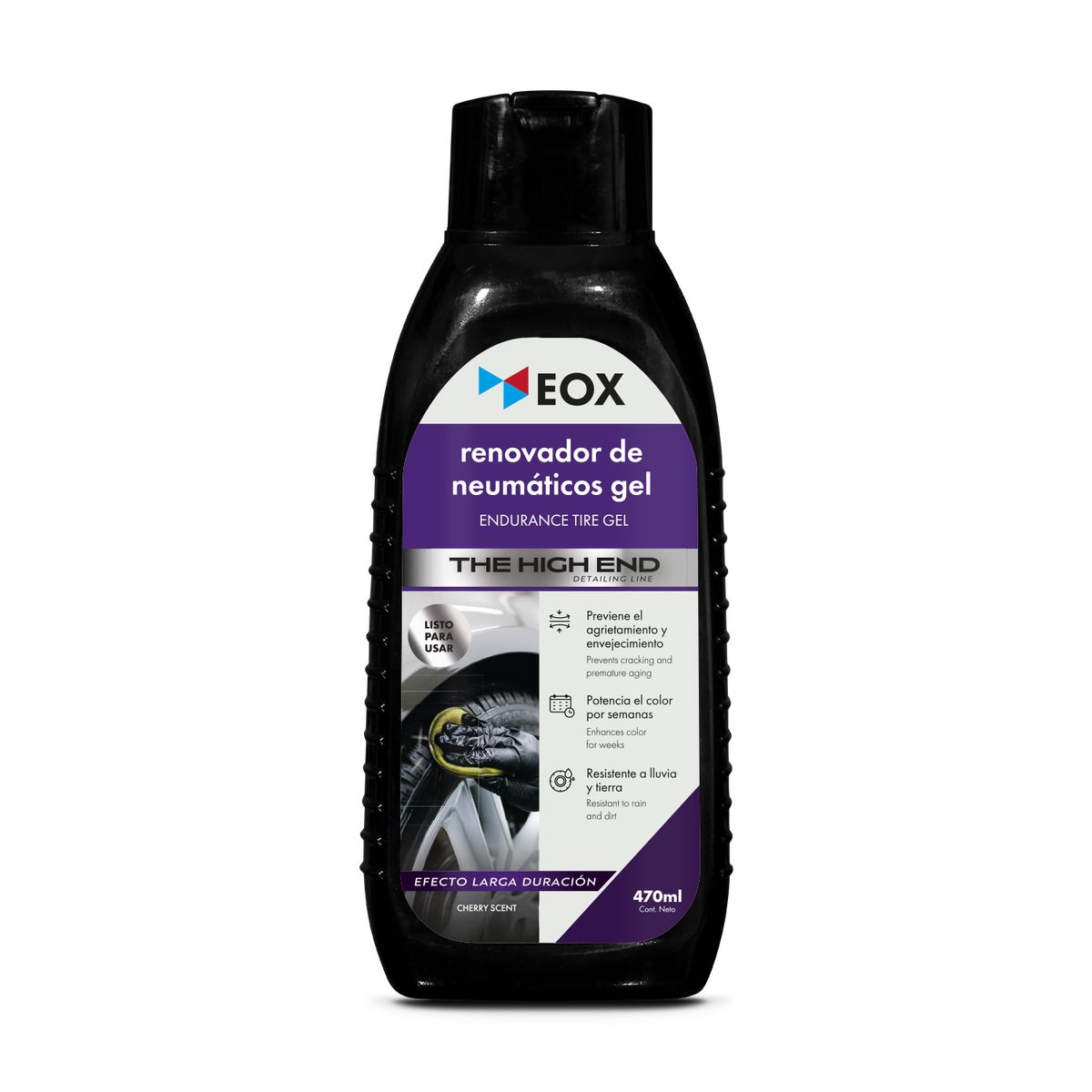 GENERICO - Renovador de Neumáticos en Gel Larga Duración EOX 470 mL