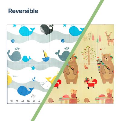 Imagen 2 del producto Alfombra Antigolpes Plegable 180X120 Oso y Oceano