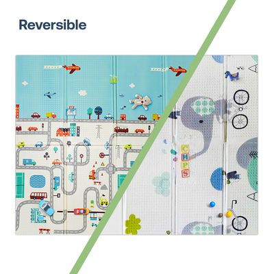 Imagen 2 del producto Alfombra Antigolpes Plegable 180X120 Ciudad Elefante