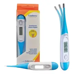 CRANBERRY - Termometro Digital Con Alarma Punta Flexible
