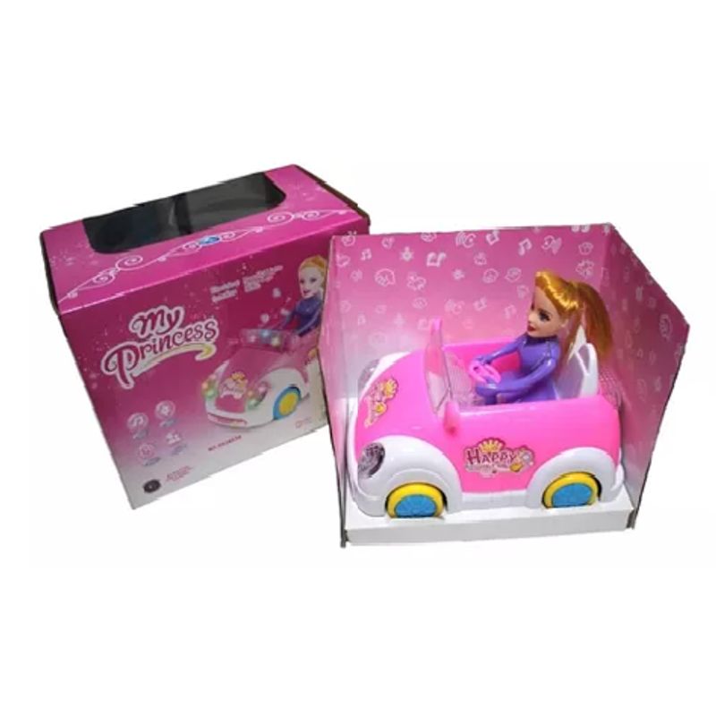 GENERICO - Muñeca Auto My Princess Desmontable Música