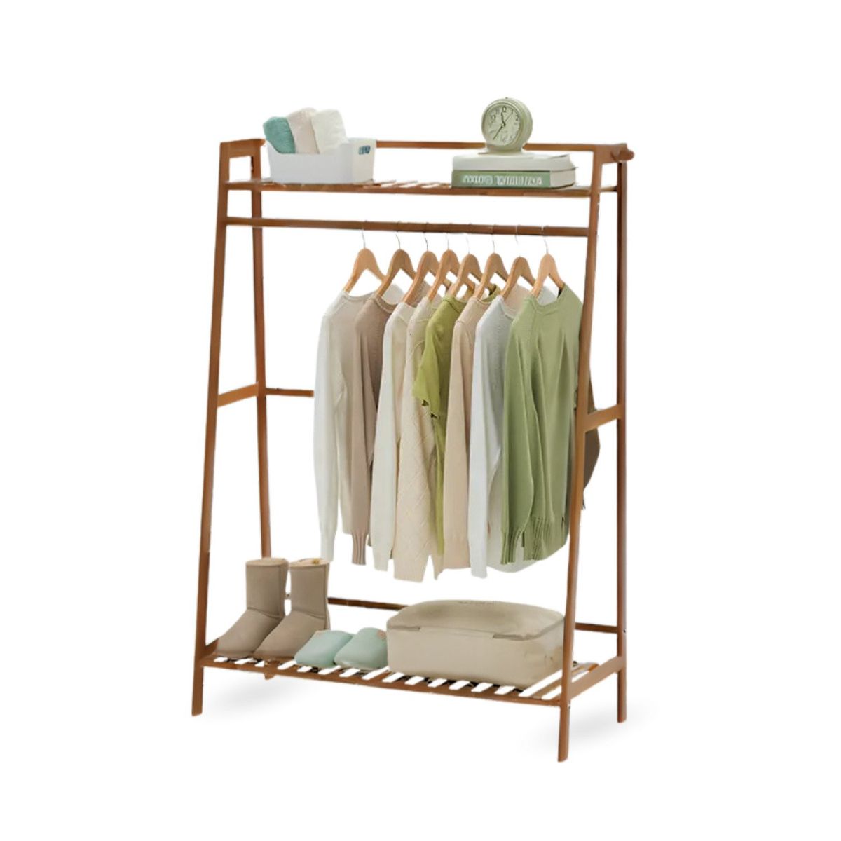 SANTU HOME & DECO - Perchero de Pie Organizador