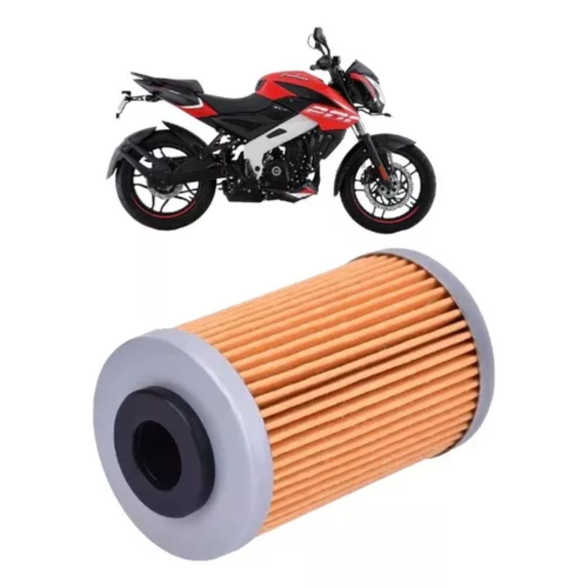 GENERICO - Filtro de aceite para una moto Bajaj Pulsar NS 200KTM Duque