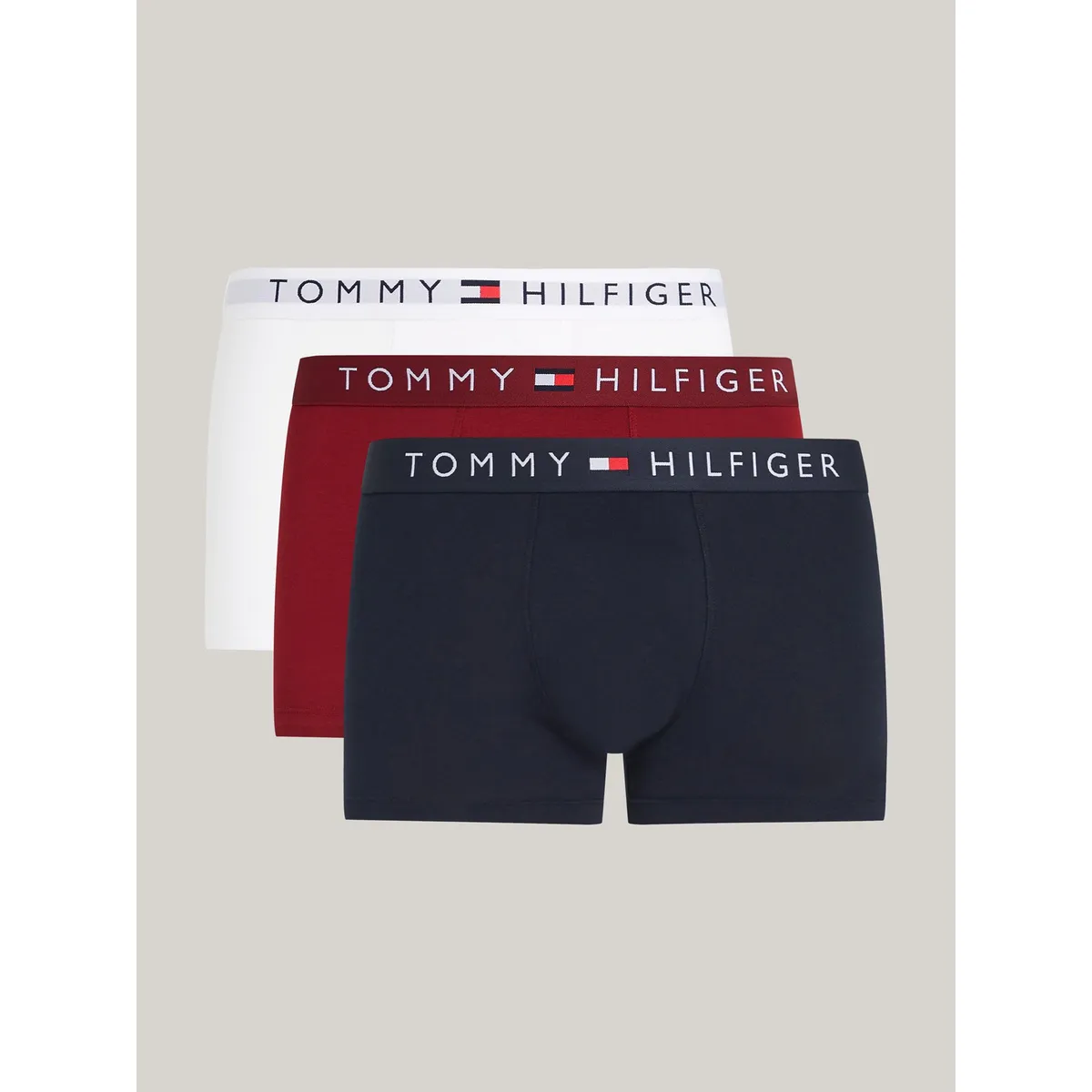 TOMMY HILFIGER - Pack De 3 Calzoncillos Trunk Original Multicolor Tommy Hilfiger