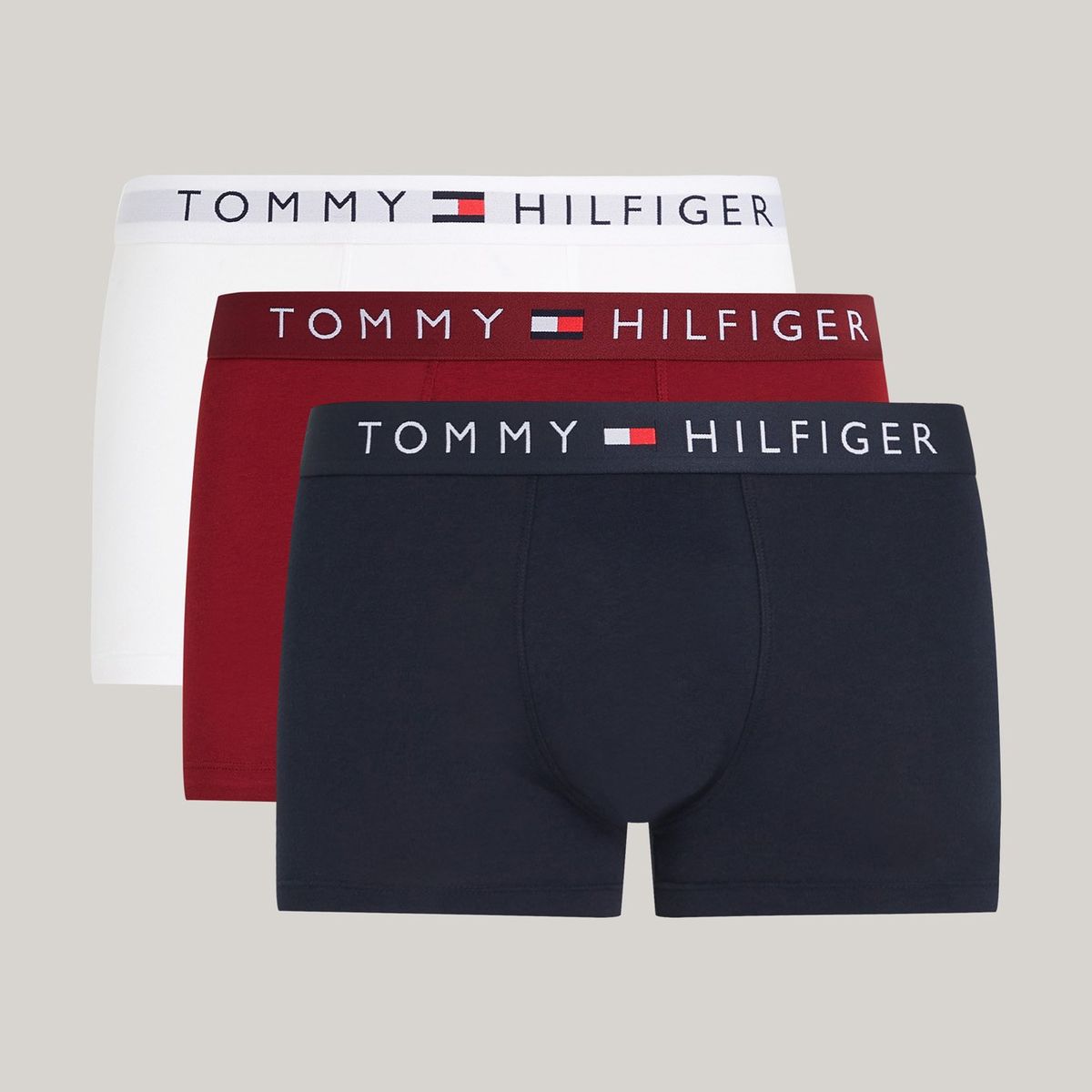 TOMMY HILFIGER - Pack De 3 Calzoncillos Trunk Original Multicolor Tommy Hilfiger