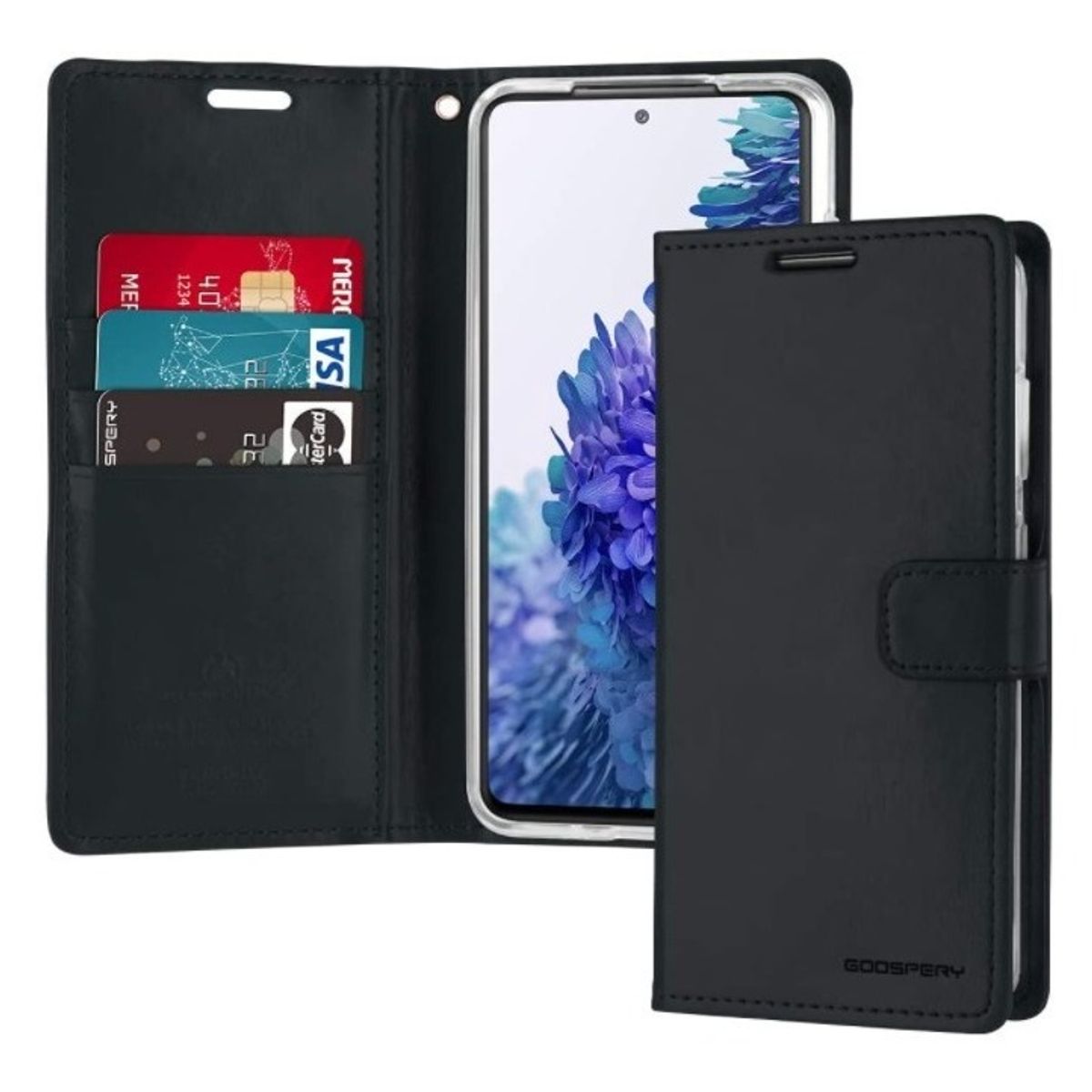 GENERICO - Carcasa Con Tapa Flip Cover Tarjetero Para Samsung S21 Fe