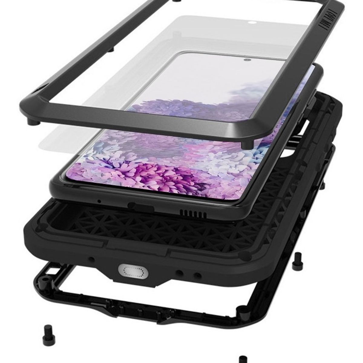 GENERICO - Carcasa Blindada Armadura Love Mei Para Samsung S20 Fe