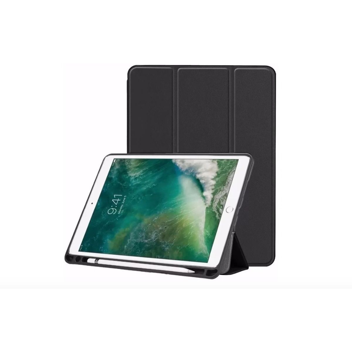 GENERICO - Carcasa Smart Case + Lámina Para iPad Pro 129 2015-2017