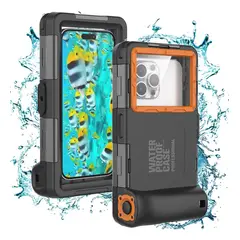GENERICO - Carcasa Sumergible Buceo 15m Para iPhone Samsung Huawei