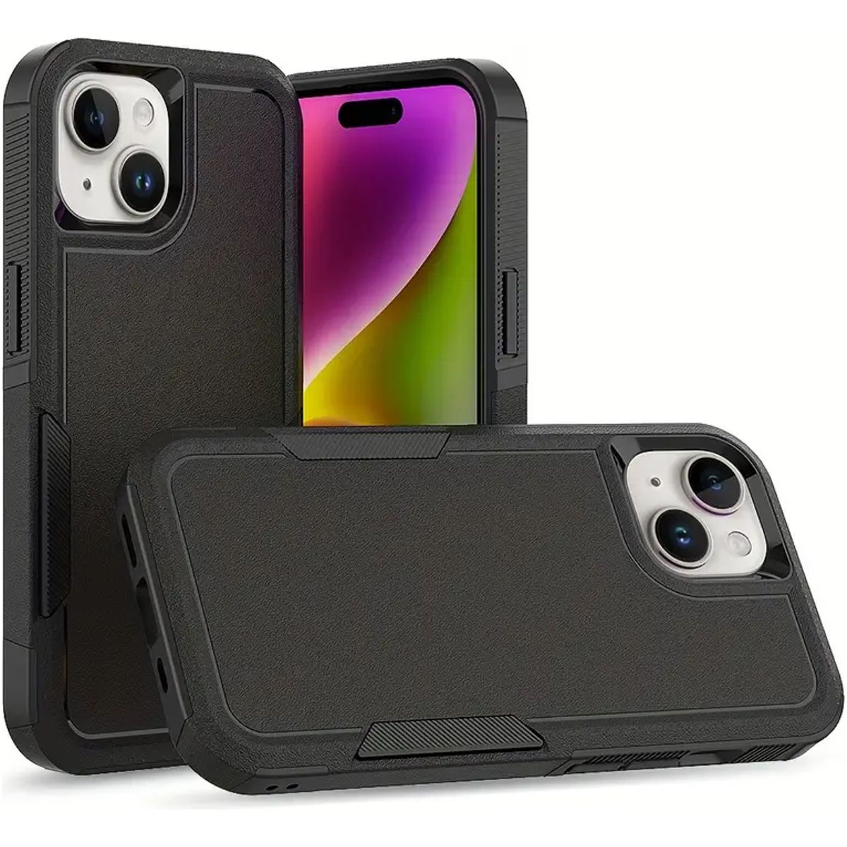 GENERICO - Carcasa Reforzada Antigolpes Para iPhone 13 Normal