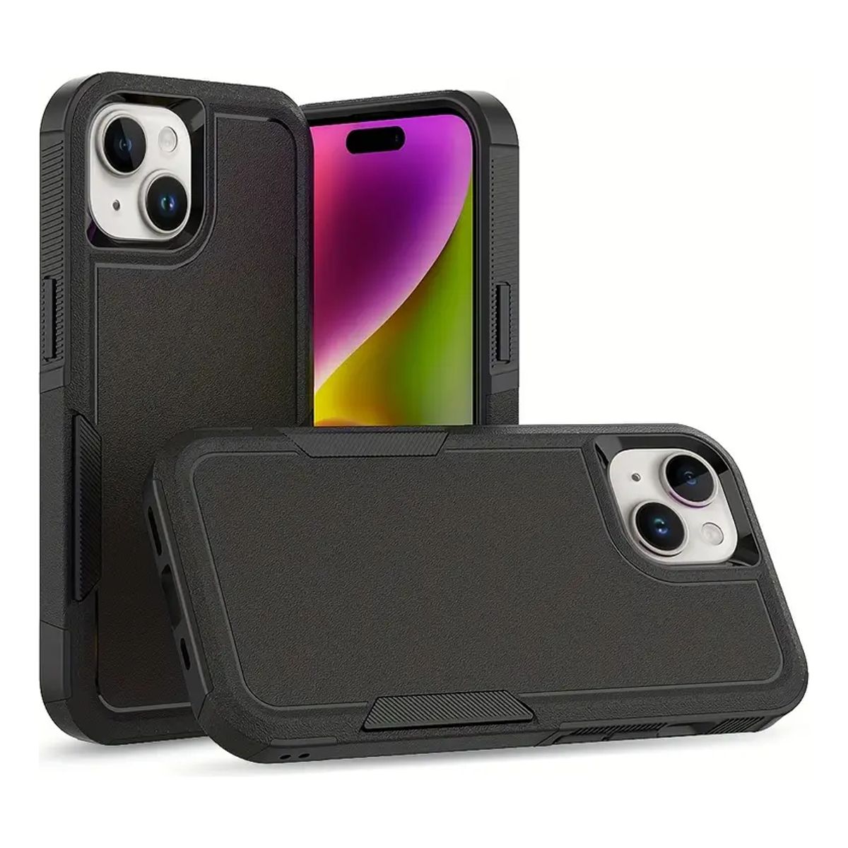 GENERICO - Carcasa Reforzada Antigolpes Para iPhone 13 Normal