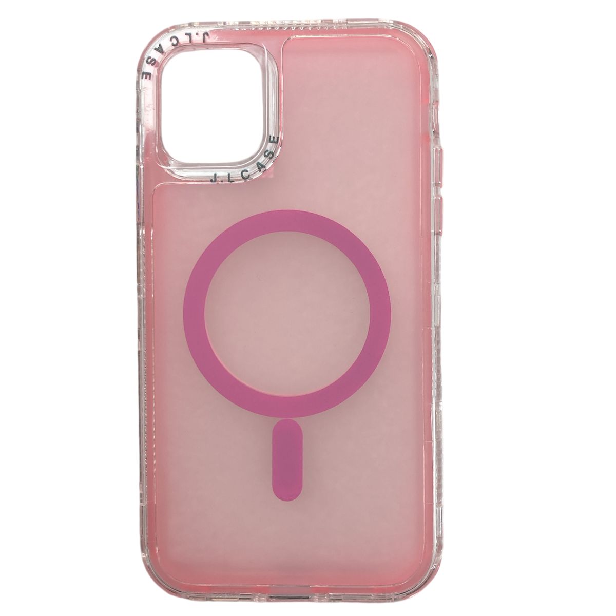 JOIGO - Carcasa Antigolpe 360 Para IPhone 11 Magsafe Rosado