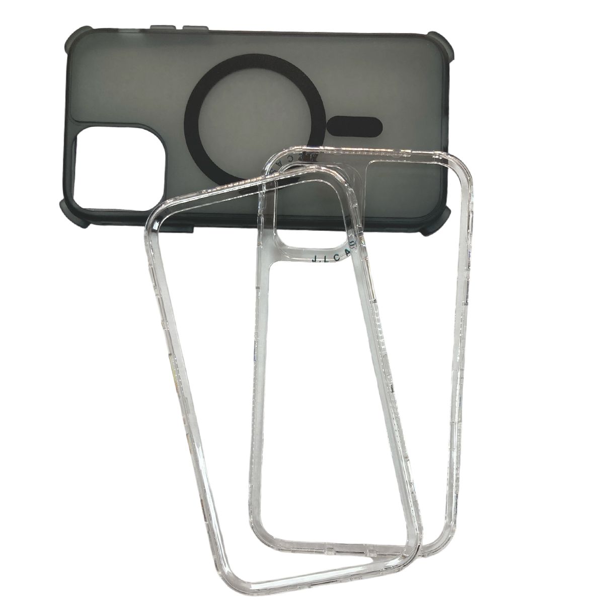 JOIGO - Carcasa Antigolpe 360 Para IPhone 11 Magsafe Rosado