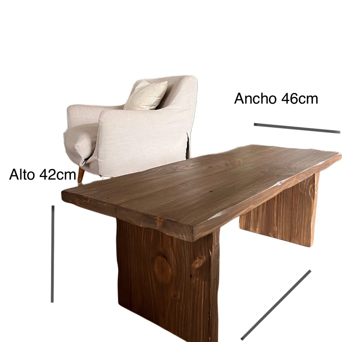 MUEBLES DE MADERA - Mesa de centro Vieja de madera