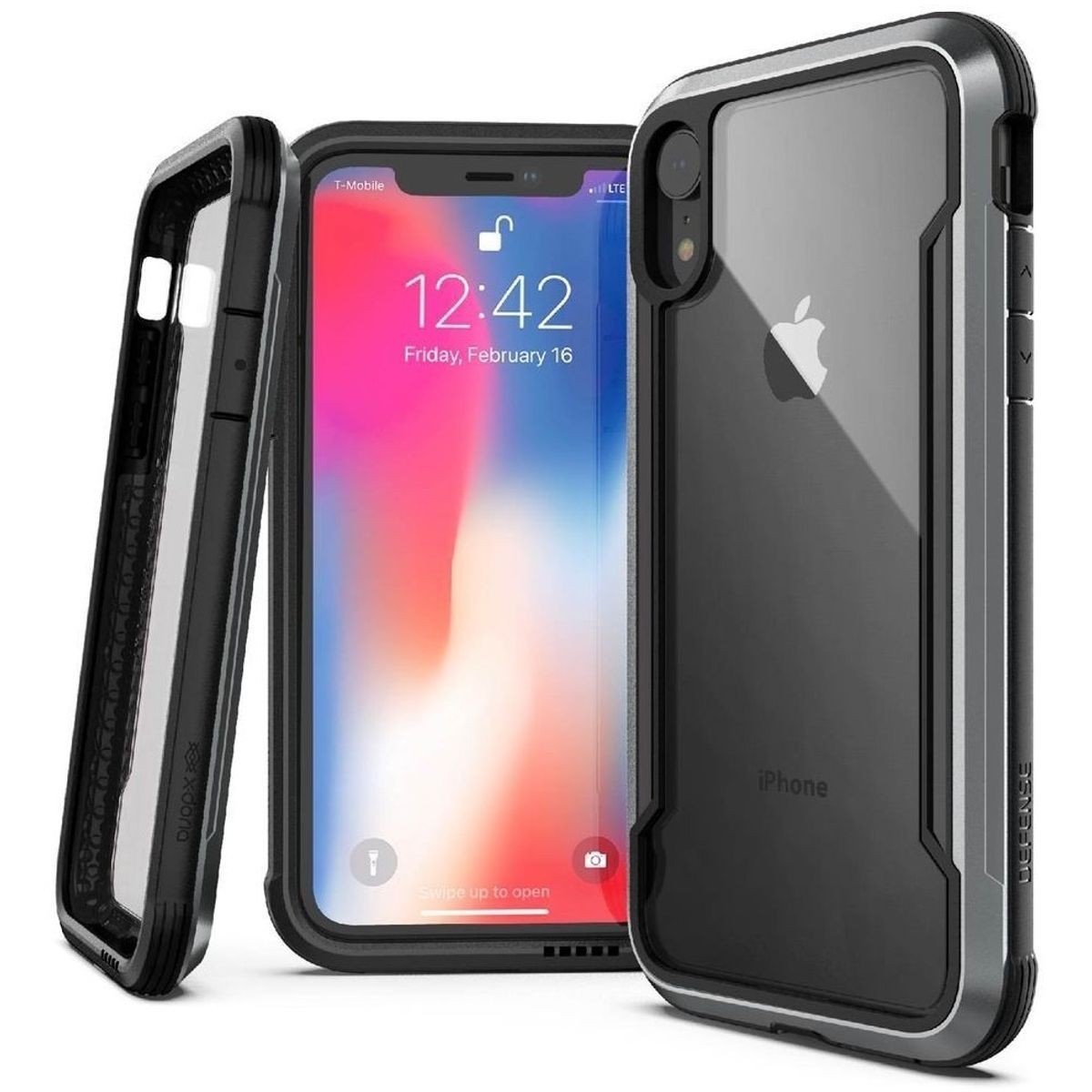 GENERICO - Carcasa Protector Antigolpes Military Para iPhone XR + Lamin