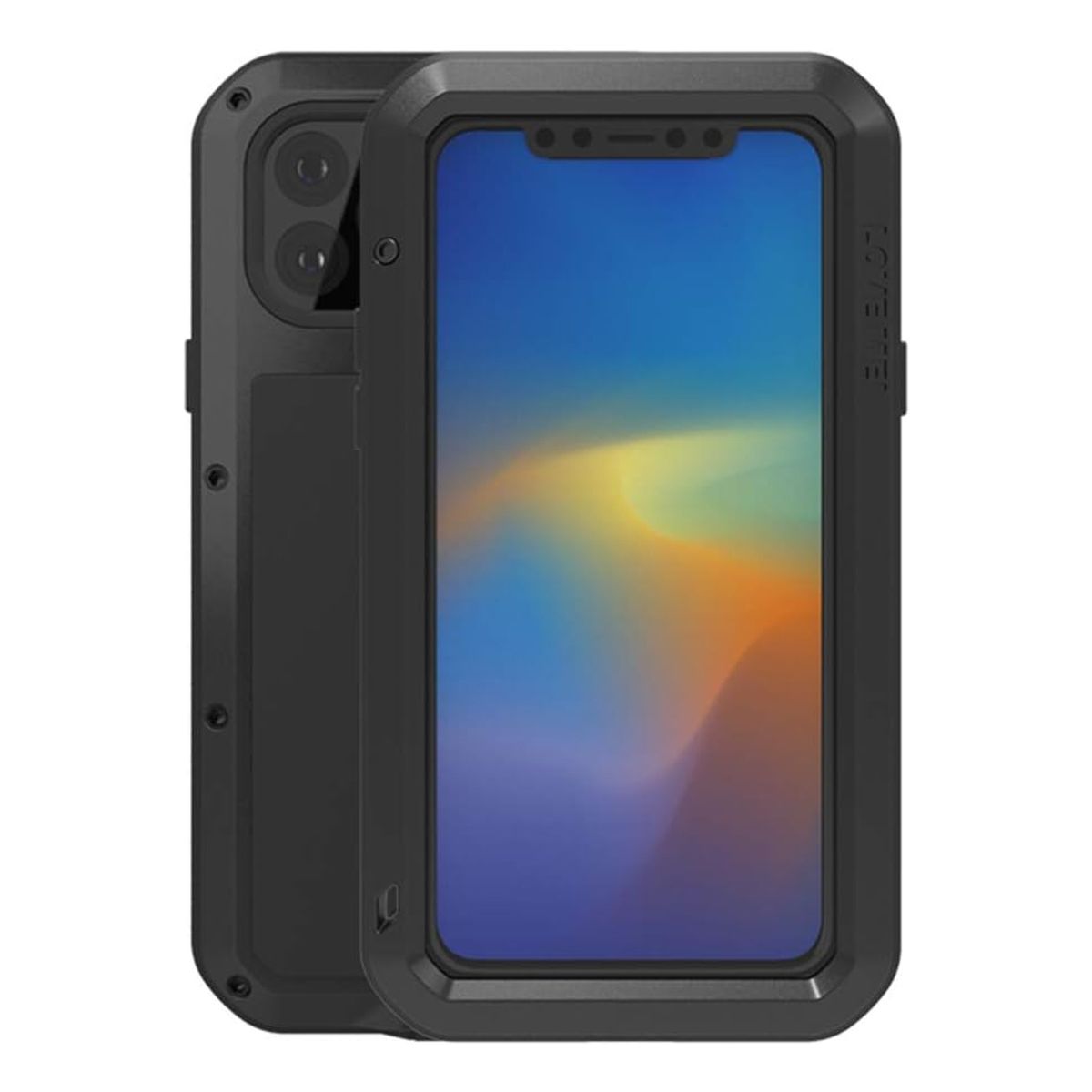 GENERICO - Carcasa Blindada Love Mei Antigolpes Para iPhone 11 - M Tec