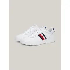 TOMMY HILFIGER - Zapatillas Sport Con Suela Dentada Blanco