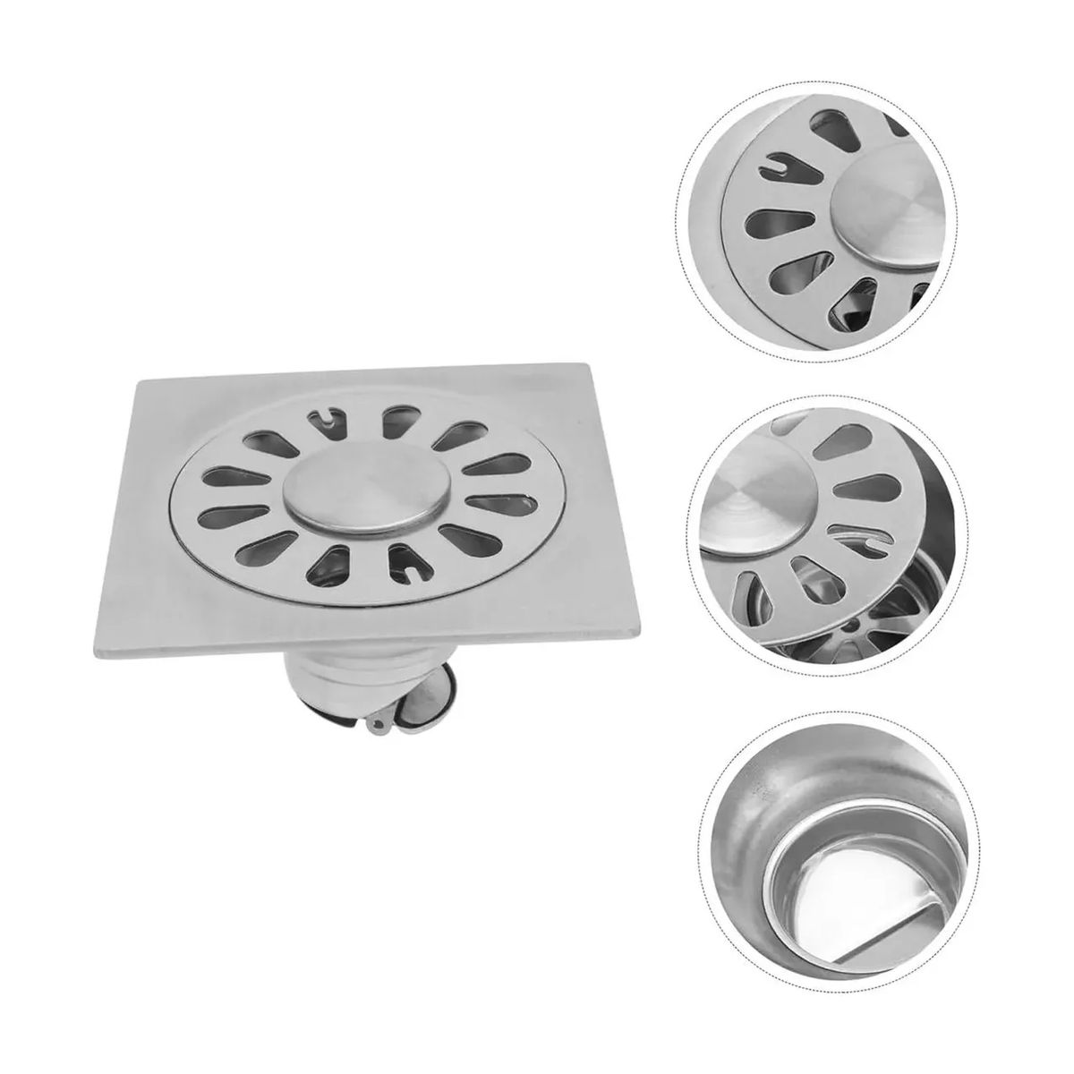 ATURE - Piso Drenaje Ducha Baño Antiolor obstrucción Pelo Insectos