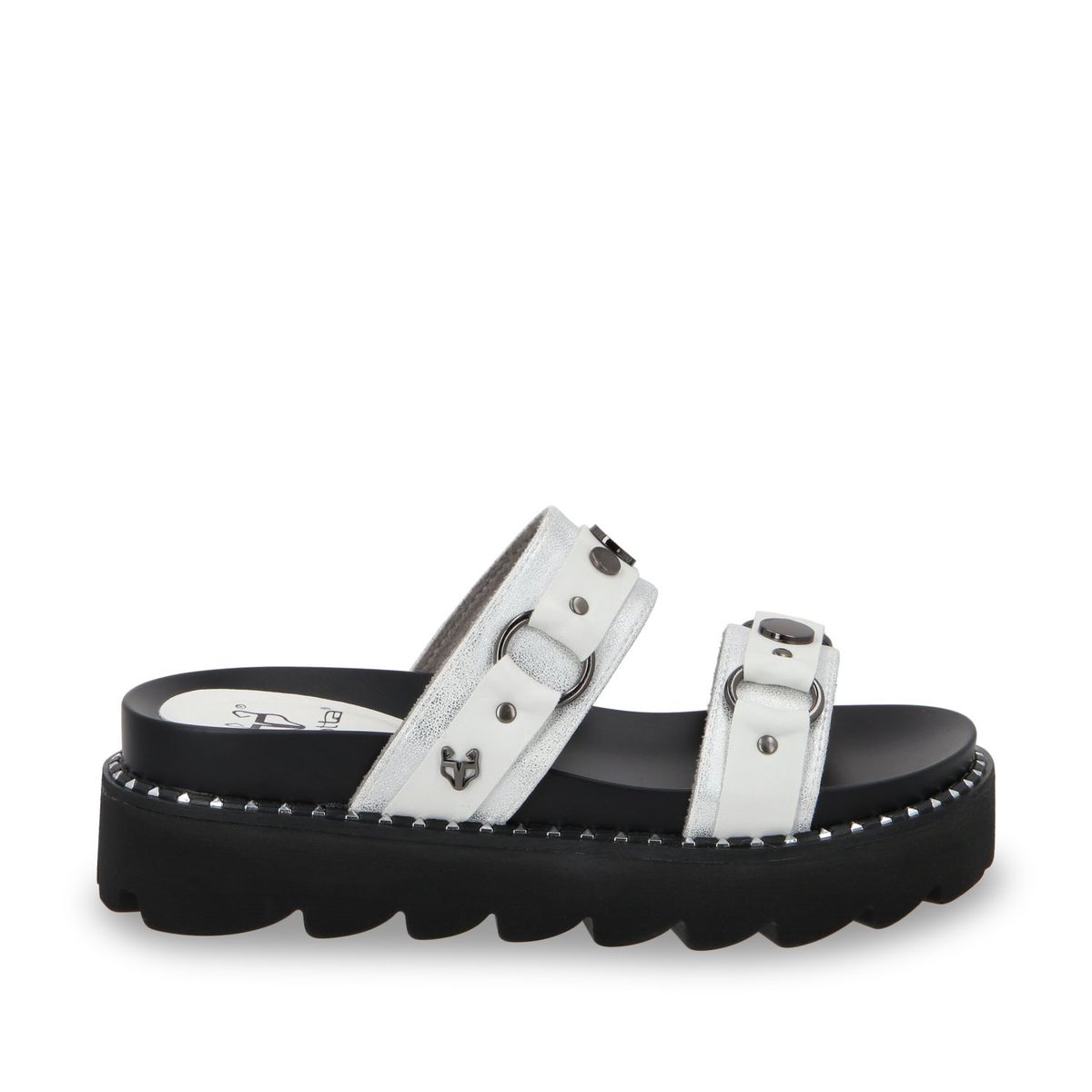 GOTTA - Sandalia Mujer Blanca Plana 1573B Gotta