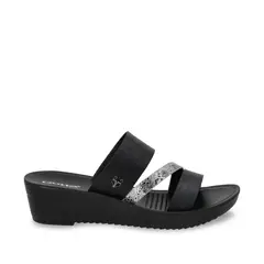 GOTTA - Sandalia Mujer Negra Plataforma 13221