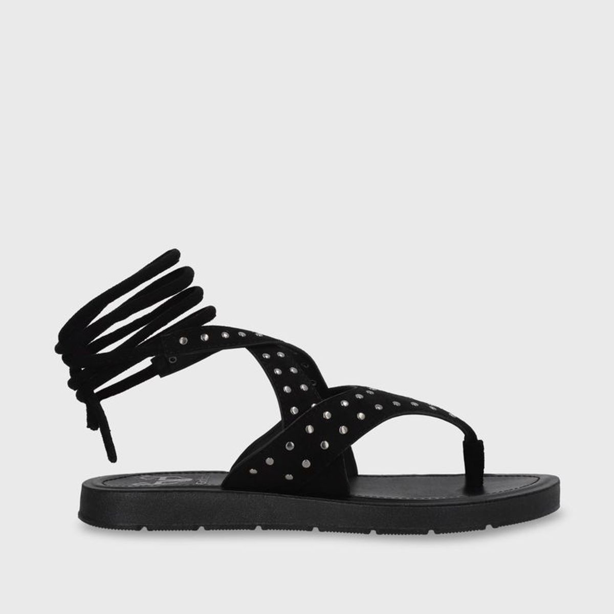 GOTTA - Sandalia Plano Negro Mujer 13257
