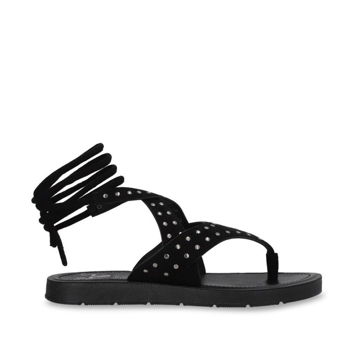 GOTTA - Sandalia Plano Negro Mujer 13257