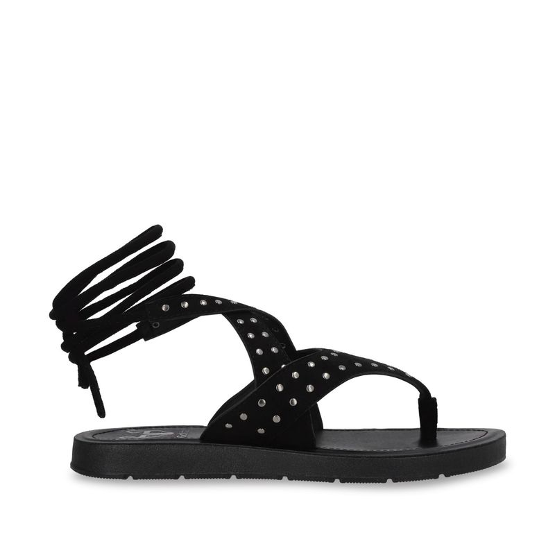 GOTTA - Sandalia Mujer Negra Plana 13257 Gotta