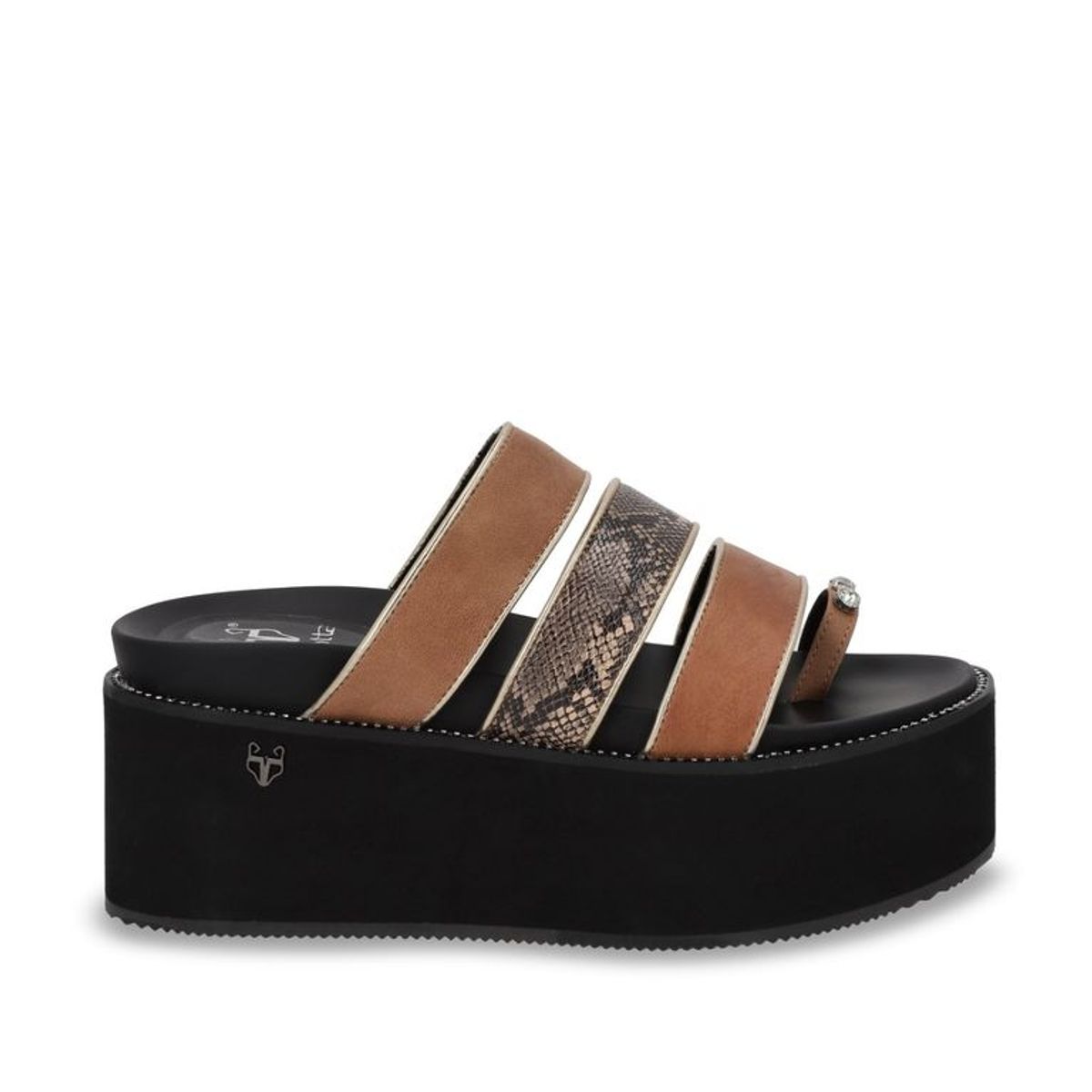 GOTTA - Sandalia Plataforma Camel Mujer 15662