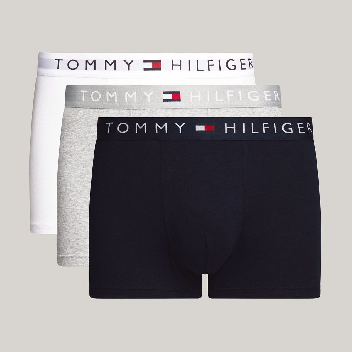 TOMMY HILFIGER - Pack De 3 Calzoncillos Trunk Original Multicolor Tommy Hilfiger