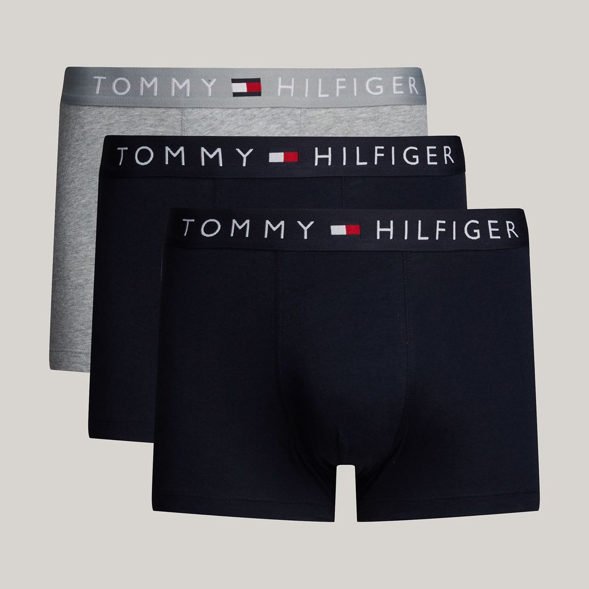 TOMMY HILFIGER - Pack De 3 Calzoncillos Trunk Original Multicolor Tommy Hilfiger