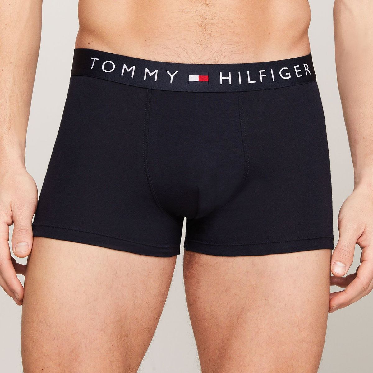TOMMY HILFIGER - Pack De 3 Calzoncillos Trunk Original Azul Tommy Hilfiger