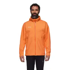 MAMMUT - Chaqueta Hombre Convey Tour Hs Hooded Naranja