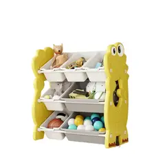 GENERICO - Organizador de Dinosaurio Amarillo para Juguetes de Niños