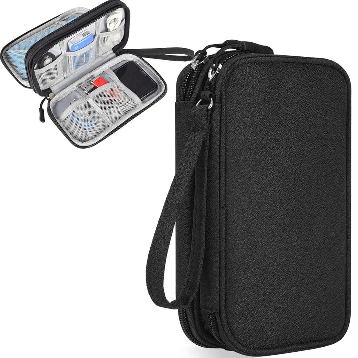 NEWO - Bolso organizador cables porta documentos viajes