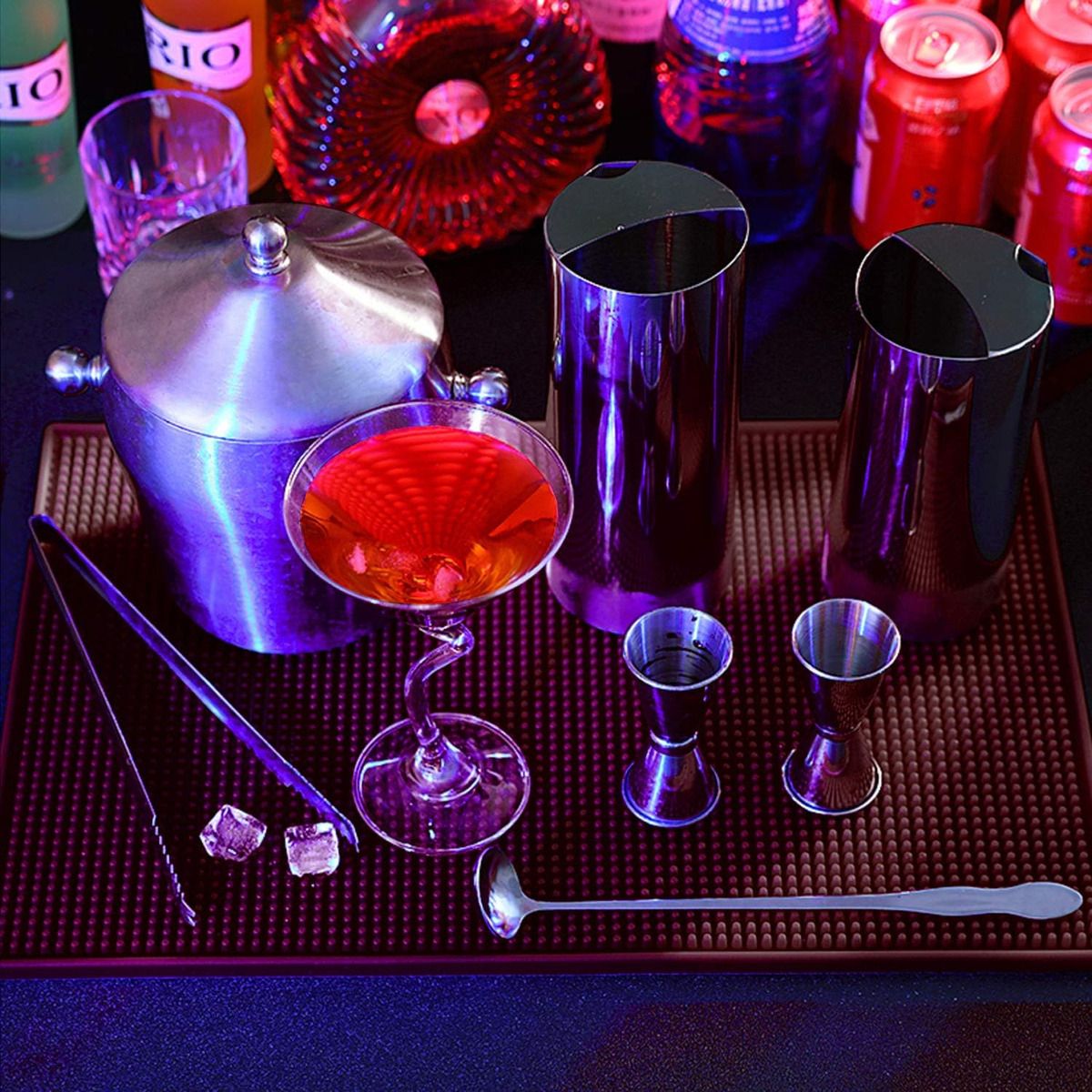 GENERICO - Bar Mat Accesorios Bartender Tapetes De Bebidas