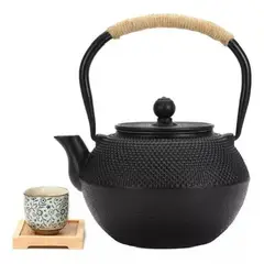 GENERICO - Tetera Hierro Fundido Tetera Japonesa Tetera Infusor 12 Lt