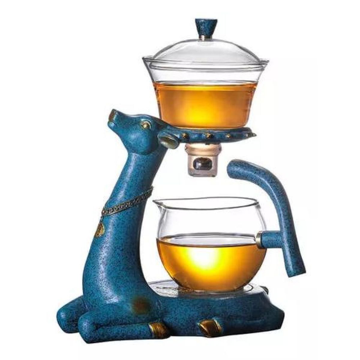 GENERICO - Tetera Mística De Ciervo 500 Ml con Desviador Magnético