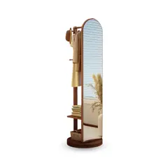 SANTU HOME & DECO - Espejo Giratorio tipo Armario