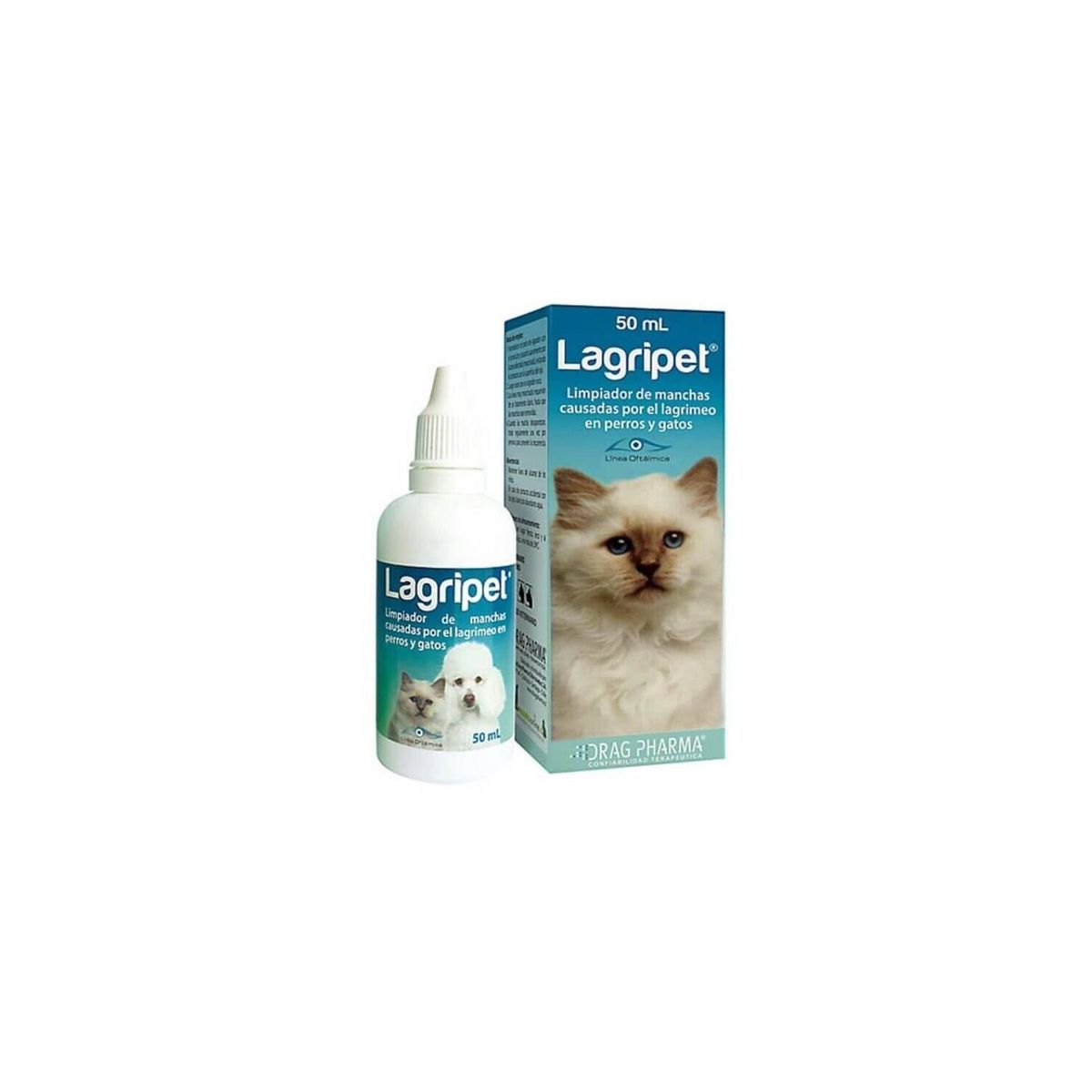 DRAG PHARMA - Lagripet® 50mL - Limpia manchas causadas por lagrimeo