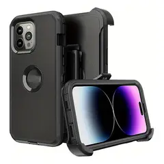 GENERICO - Carcasa Reforzada Antigolpes 360 Para iPhone 14 Pro