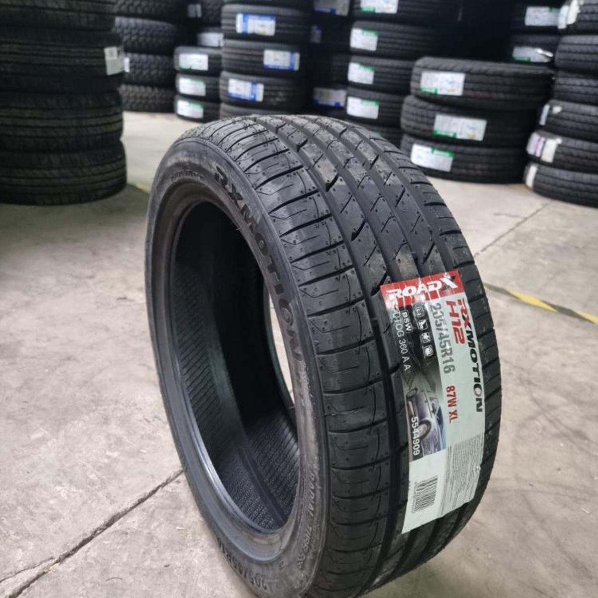 GENERICO - NEUMATICO 20545 R16 ROADX 87W RXMOTION H12 HT TL BLK CHN