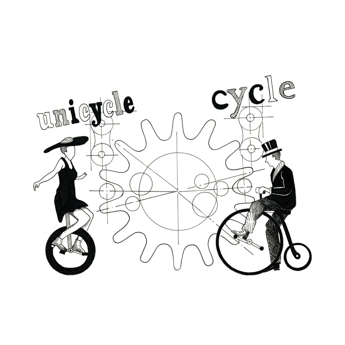 FABER-CASTELL - Rotulador Calibrado EccoPigment Negro Faber-Castell 4 Piezas