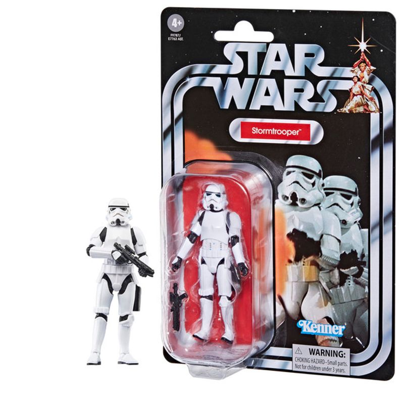 STAR WARS - Figura de Acción Star Wars Vintage Una Nueva Esperanza  Stormtrooper