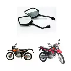 GENERICO - Par De Espejos Euromot Gxt200 O Similar Enduro