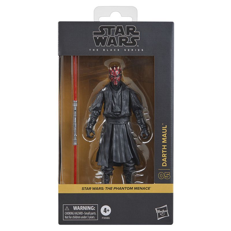 STAR WARS - Figura de Acción Star Wars Black Series Amenaza Fantasma Darth Maul