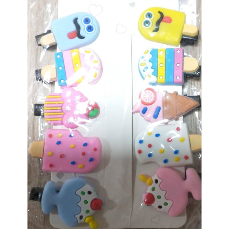 GENERICO - Set 10unds pinches para niña